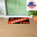 Cincinnati Bengals, PVC Mat COLOR, Home of a Fan