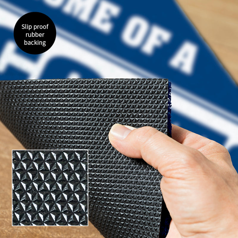 Indianapolis Colts, PVC Mat COLOR, Home of a Fan