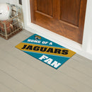 Jacksonville Jaguars, PVC Mat COLOR, Home of a Fan