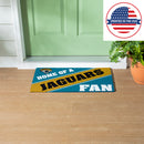 Jacksonville Jaguars, PVC Mat COLOR, Home of a Fan