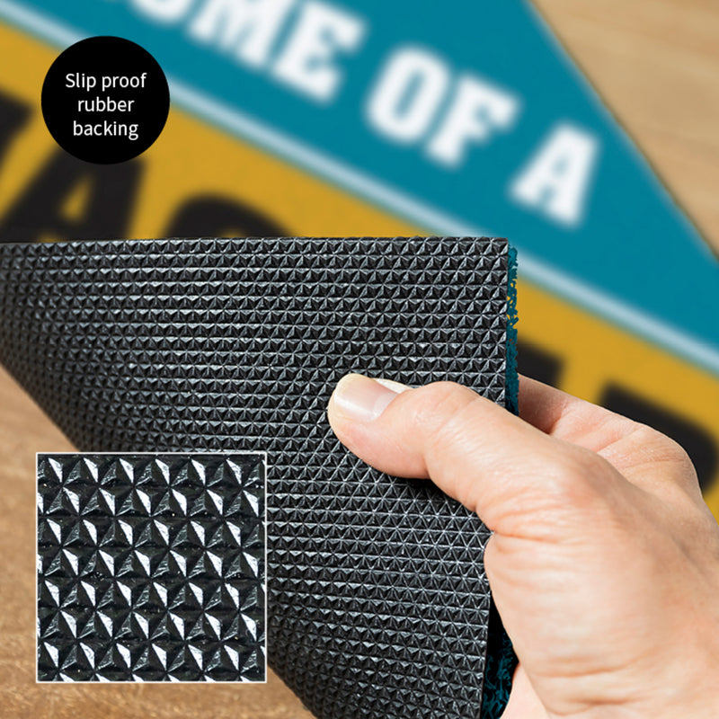 Jacksonville Jaguars, PVC Mat COLOR, Home of a Fan