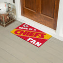 Kansas City Chiefs, PVC Mat COLOR, Home of a Fan