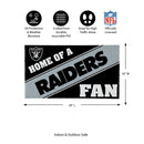 Oakland Raiders, PVC Mat COLOR, Home of a Fan
