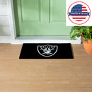 Full Color PVC Mat, 16" x 28", Las Vegas Raiders