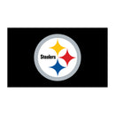 Full Color PVC Mat, 16" x 28", Pittsburgh Steelers