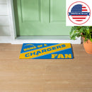 Los Angeles Chargers, PVC Mat COLOR, Home of a Fan