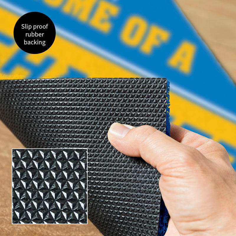 Los Angeles Chargers, PVC Mat COLOR, Home of a Fan