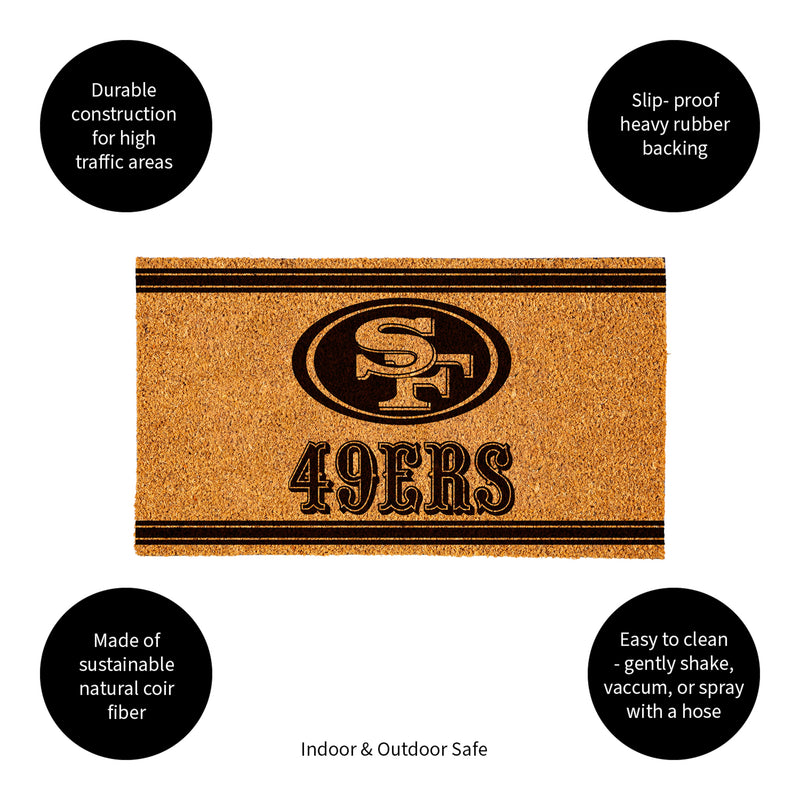 San Francisco 49ers, Coir Mat 1C