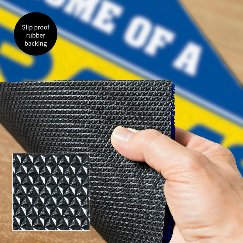 Los Angeles Rams, PVC Mat COLOR, Home of a Fan