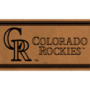 Colorado Rockies Coir Mat 1C