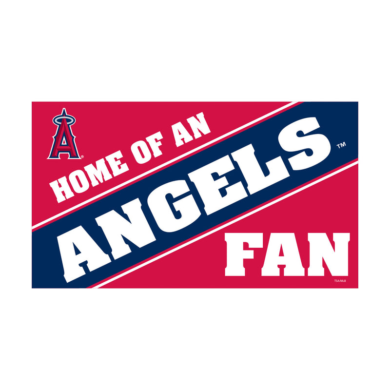 Los Angeles Angels PVC Mat COLOR Home of a Fan