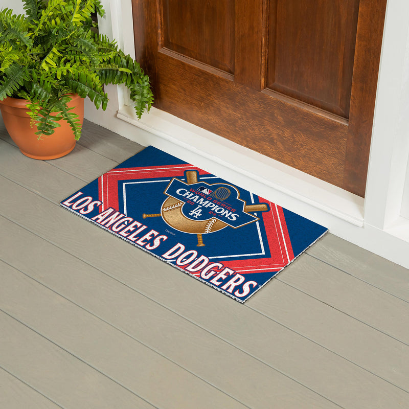 Los Angeles Dodgers PVC Mat COLOR, World Series Champions 2024