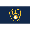 Milwaukee Brewers Full Color PVC Mat 16" x 28"