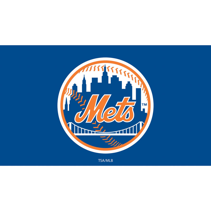New York Mets Full Color PVC Mat 16" x 28"