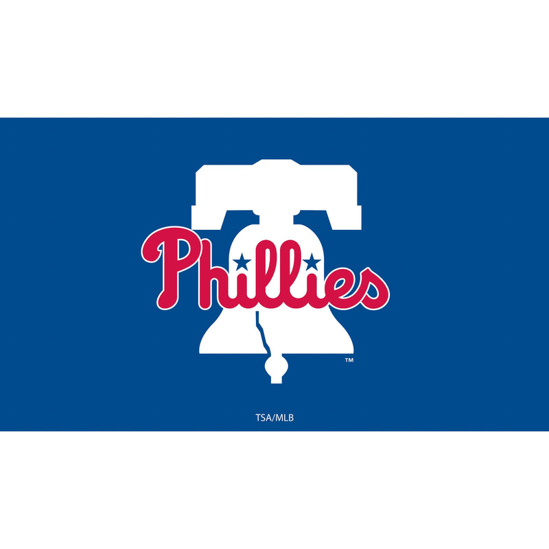 Philadelphia Phillies Full Color PVC Mat 16" x 28"