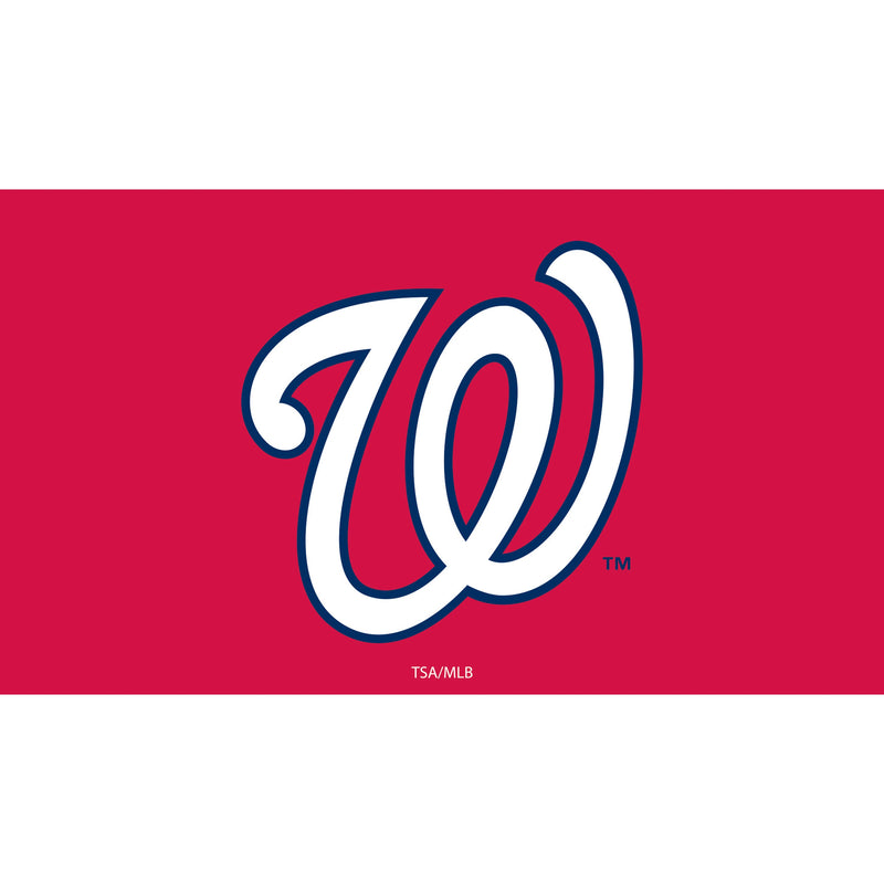 Washington Nationals Full Color PVC Mat 16" x 28"
