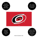 Full Color PVC Mat, 16" x 28", Carolina Hurricanes