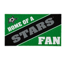 Dallas Stars, PVC Mat COLOR, Home of a Fan