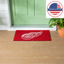 Full Color PVC Mat, 16" x 28", Detroit Red Wings