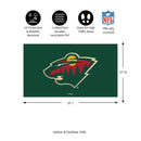 Full Color PVC Mat, 16" x 28", Minnesota Wild