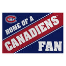 Montreal Canadiens, PVC Mat COLOR, Home of a Fan