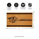 Nashville Predators, Coir Mat 1C