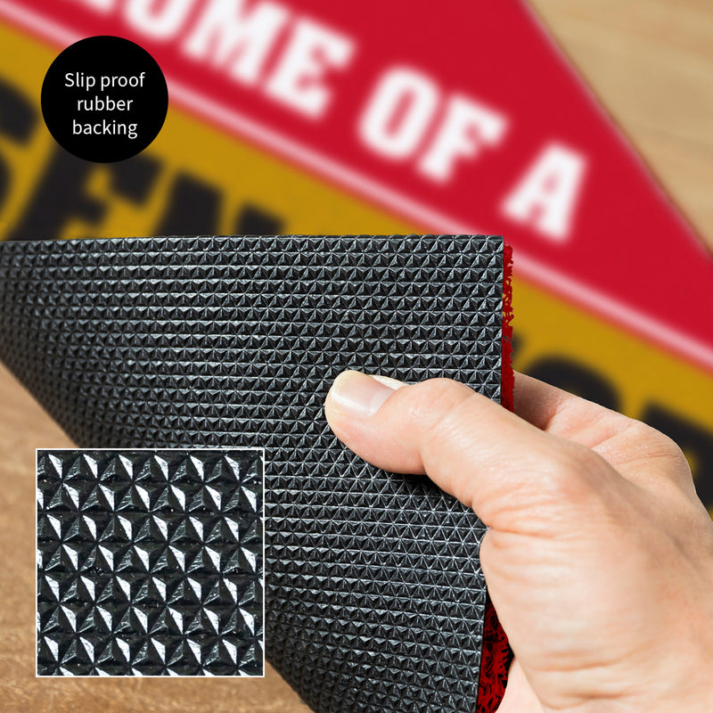 Ottawa Senators, PVC Mat COLOR, Home of a Fan