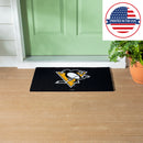 Full Color PVC Mat, 16" x 28", Pittsburgh Penguins
