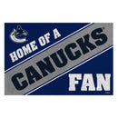 Vancouver Canucks, PVC Mat COLOR, Home of a Fan