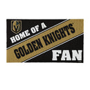 Vegas Golden Knights, PVC Mat COLOR, Home of a Fan