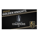 PVC Mat COLOR, Stanley Cup Champions 2023, Vegas Golden Knights
