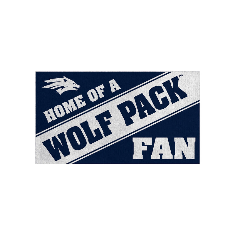 University of Nevada, PVC Mat COLOR, Home of a Fan
