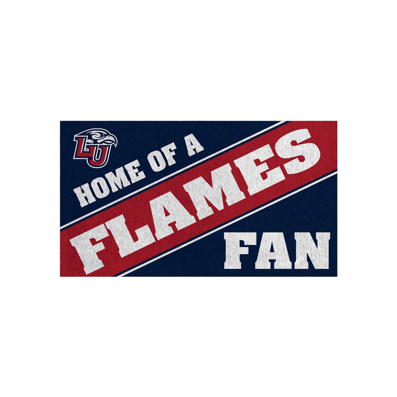 Liberty University, PVC Mat COLOR, Home of a Fan