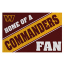 Washington Commanders, PVC Mat COLOR, Home of a Fan