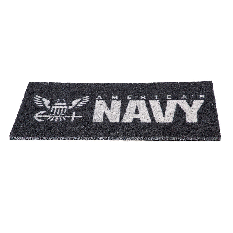 US Navy Full Color PVC Mat, 16" x 28"