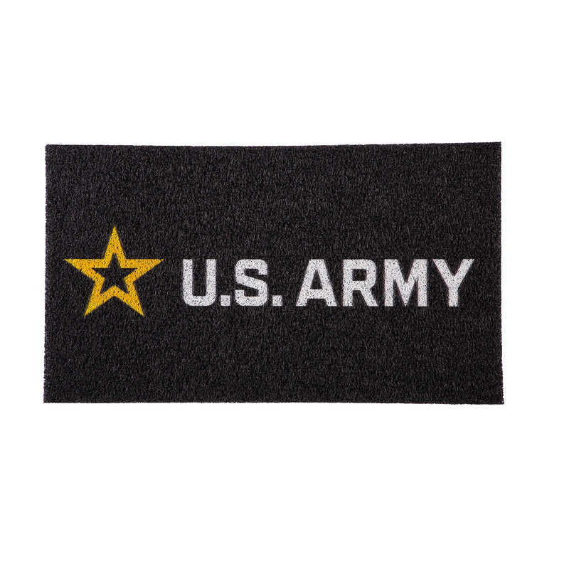 US Army Full Color PVC Mat, 16" x 28"