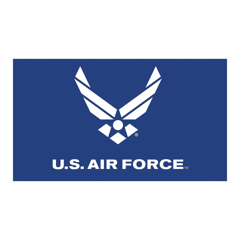 US Air Force Full Color PVC Mat, 16" x 28"