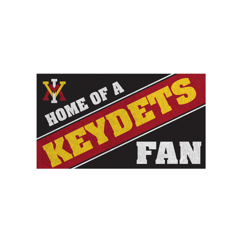 Virginia Military Institute, PVC Mat COLOR, Home of a Fan