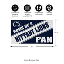 Pennsylvania State University, PVC Mat COLOR, Home of a Fan