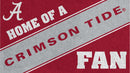 University of Alabama, PVC Mat COLOR, Home of a Fan