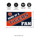 Auburn University, PVC Mat COLOR, Home of a Fan
