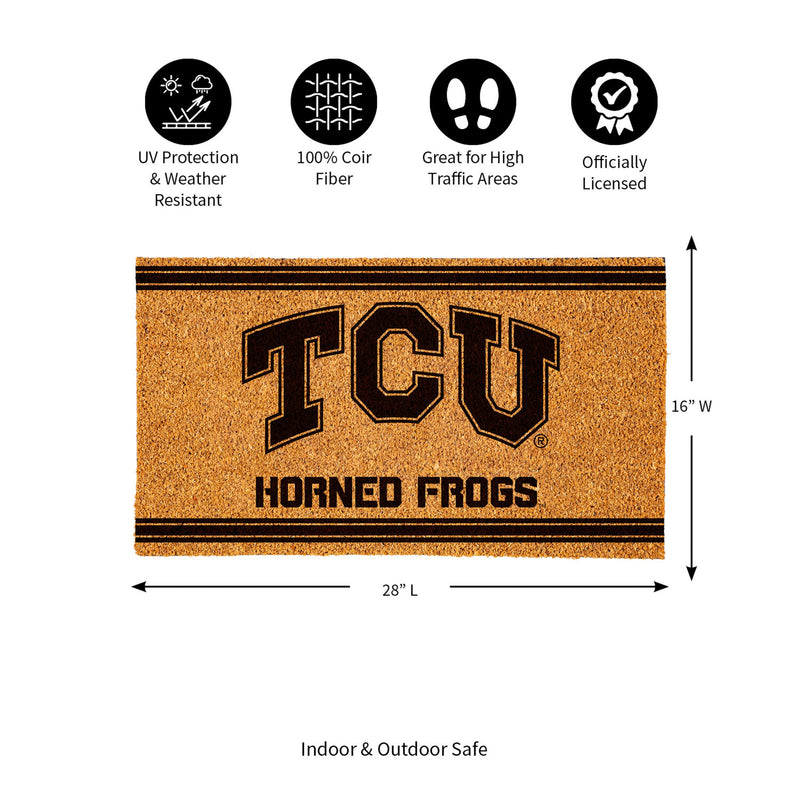 Texas Christian University, Coir Mat 1C