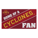 Iowa State University, PVC Mat COLOR, Home of a Fan