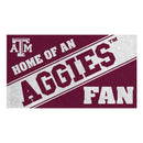Texas A&M, PVC Mat COLOR, Home of a Fan