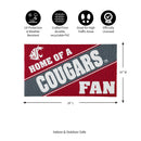 Washington State University, PVC Mat COLOR, Home of a Fan