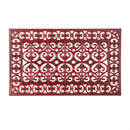Ornate Rubber Mat, 3 Asst: Red/Green/Gold
