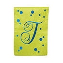Flag, Polka Dot Initial Flag "T"