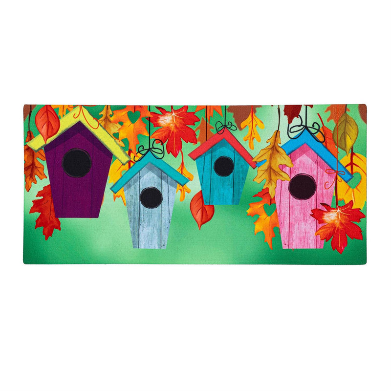 Flock Of Bird Houses Sassafras Switch Mat
