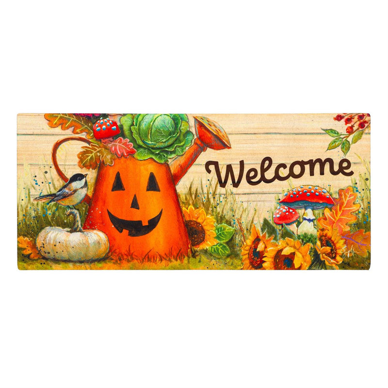 Halloween Watering Can Sassafras Switch Mat