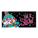 Let It Snow-Man Sassafras Switch Mat_x000D_